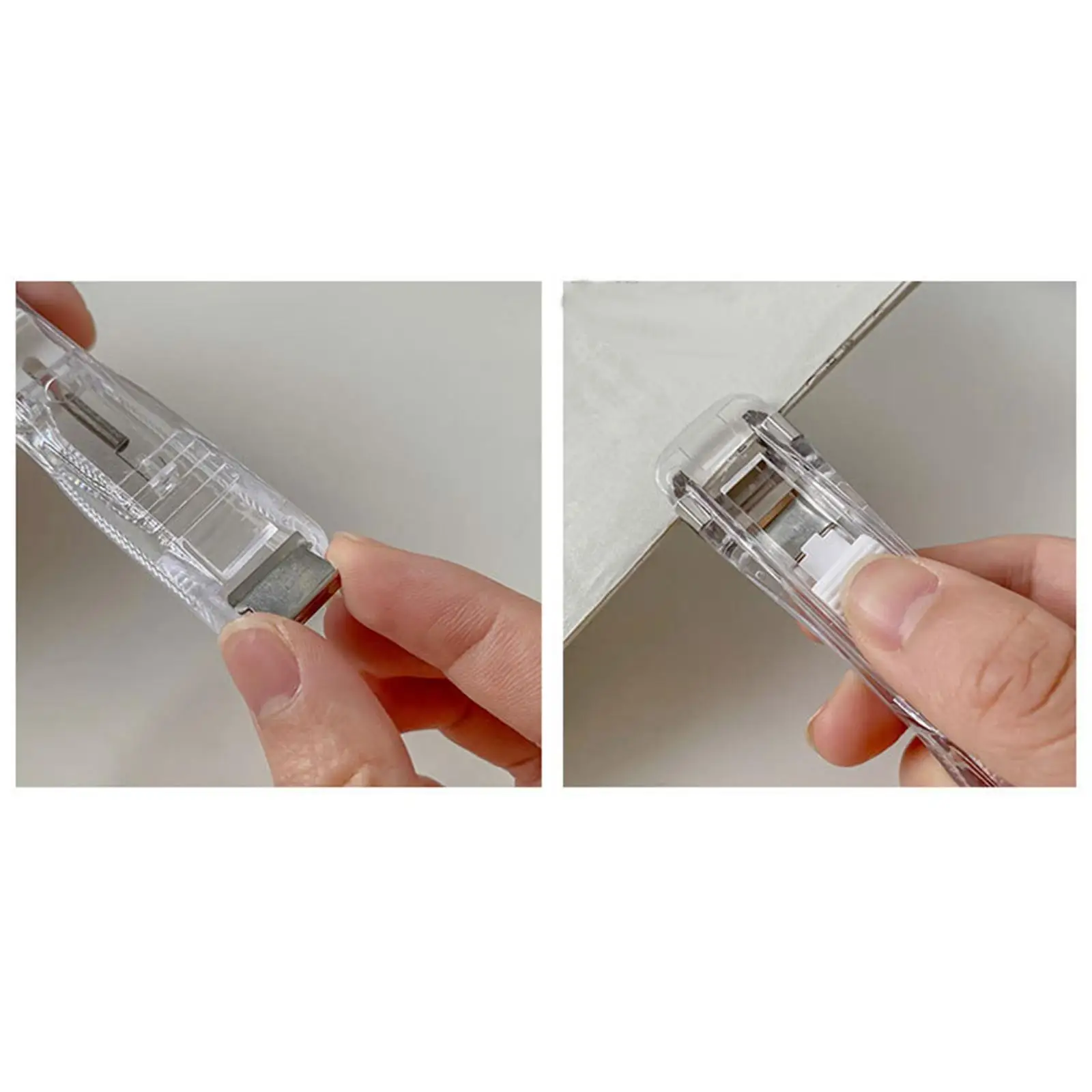 5xMini Stapler Classroom Small Stapler Set Fixing Stationery Multicolor