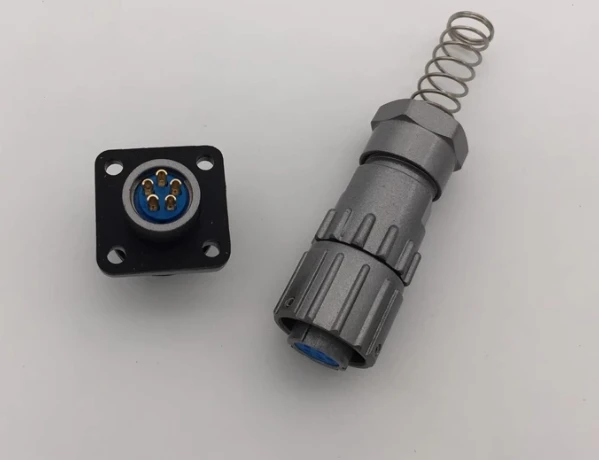 ปลั๊ก SOCKET FQ14-5 Core FQ14-5ZJ/5TK ประเภทหัวเข็มขัดกันน้ํา Connector เปิด 14 มม.