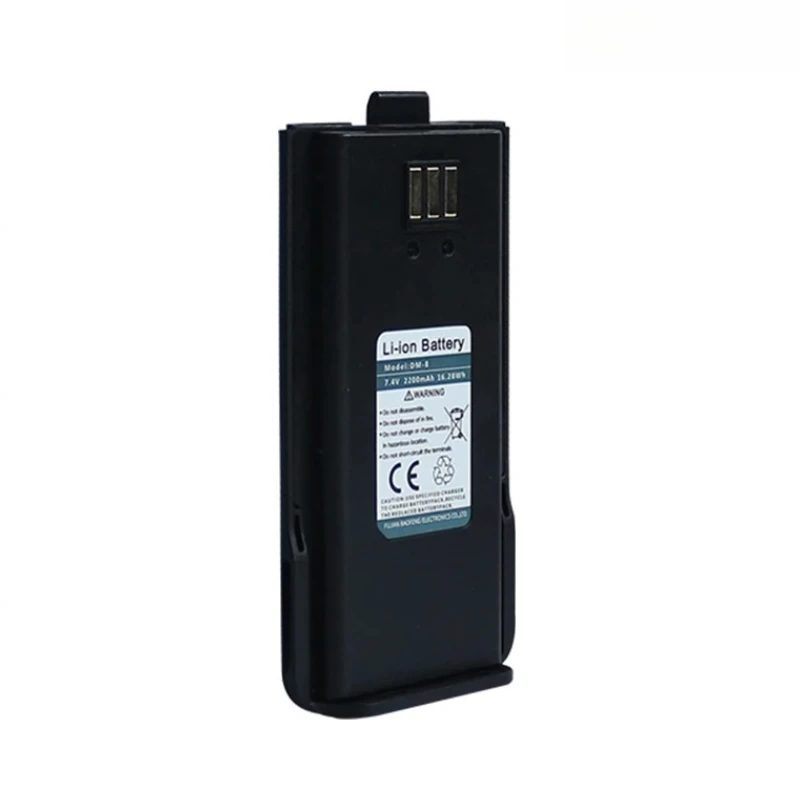 2-4PCS 7.4V 2200mAh voor Baofeng DM-1801 DMR Digitale Walkie Talkie Li-ion Batterij