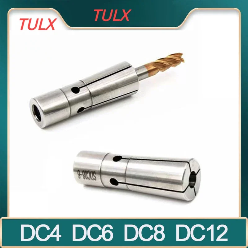 TULX Accuracy 0.003 Precision Cnc Collet DC4 DC6 DC8 DC12 Chuck Collet Pull Back Collet High Precision