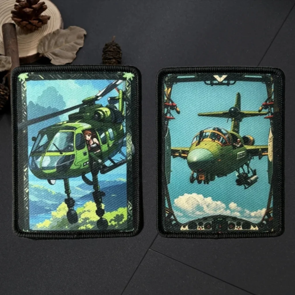 Parche táctico dron gancho y bucle – Insignia moral para equipo - imagen 3