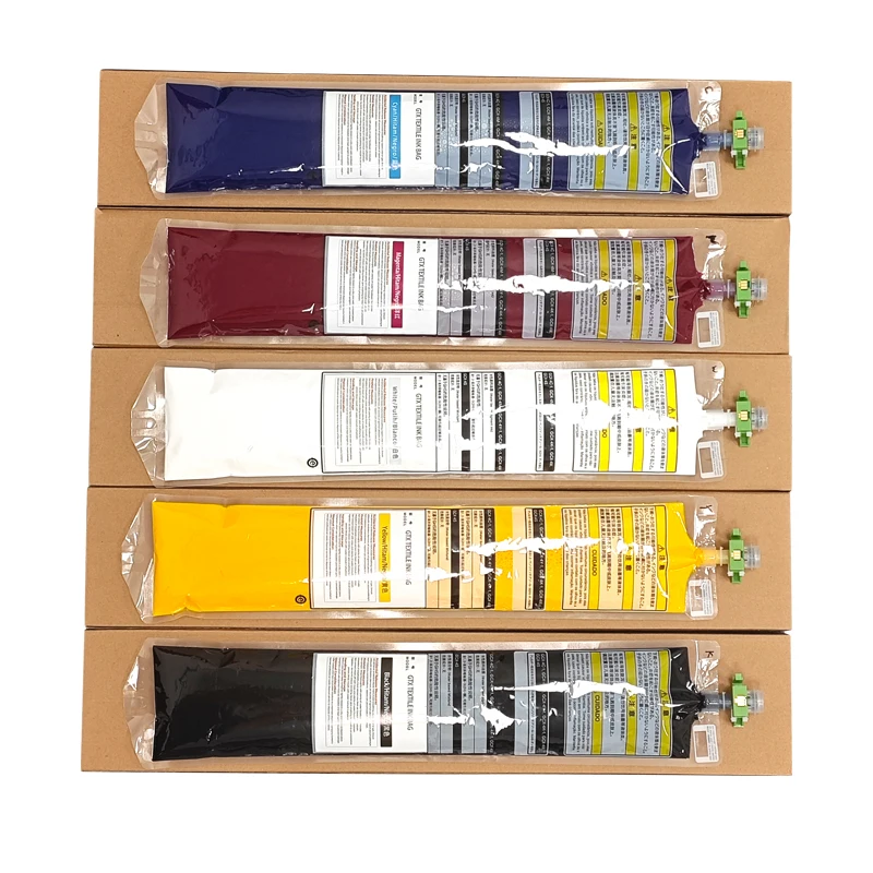 Nieuwe DTG Textielinkt 700ML GTX Met Eenmalige Chip DTG Inkt Voor Brother GTX-422 GTX-423 GTX-425 GTX-600 GTXPRO Printer GTX Inktzak