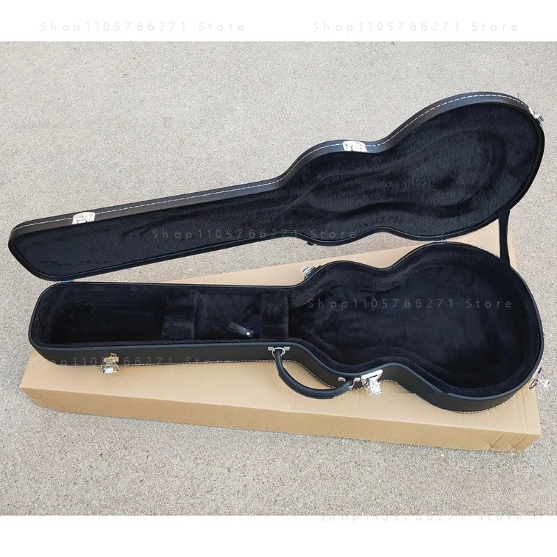 Hard Shell Guitar Case Premium Drum Surface Protective Storage Box for Electric Guitar Shockproof Dustproof Carrying Case