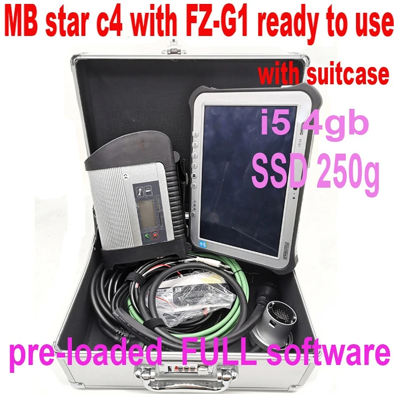 

MB Star C4 SD Connect c4 WIFI function 09/2023 software Star C4 Multiplexer FZ G1 Tablet Diagnosis c4 tools for BEN Z car trucks