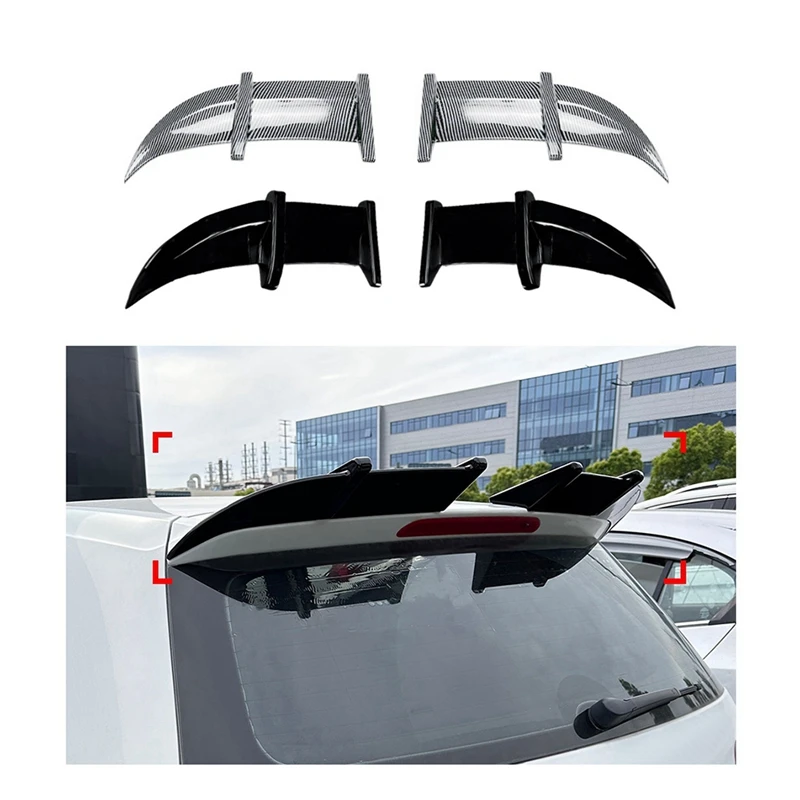 

Car Rear Trunk Spoiler Wing For VW Golf 7 MK7 2013-2019 AK Style Top Boot Wing Rear Trunk Lip Wing Spoiler