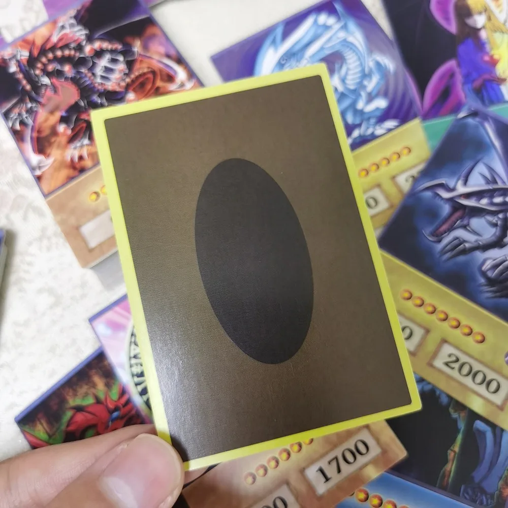 100pcs/box yu-gi-oh! Duellieren 63*88mm monster blau-augen weiß drachen karten E-HERO yugioh exodia gx klassische karte