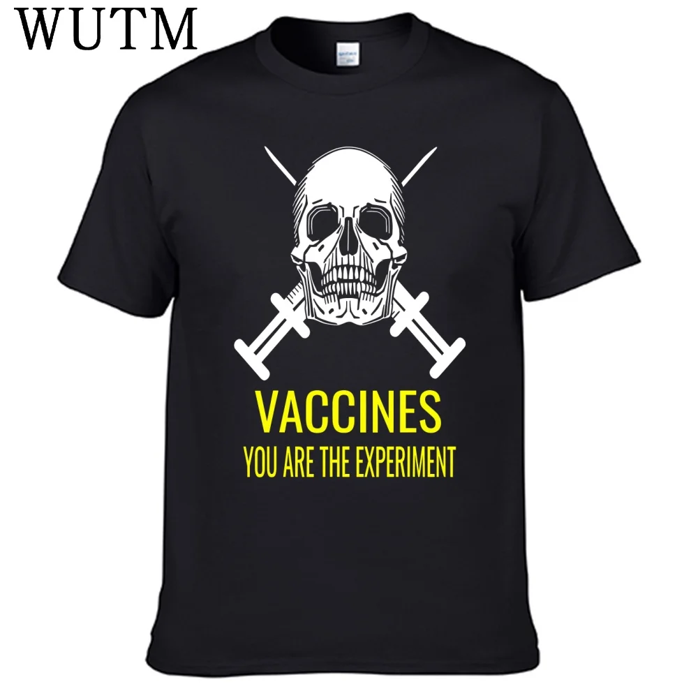 Camiseta Anti Vacuna, camiseta anti vacuna obligatoria o experimento Vax, camiseta 100% de algodón para hombre