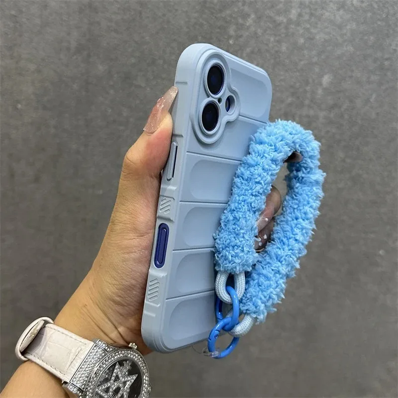 

For Xiaomi 15 14T 14 13 Pro Ultra Lite Redmi K50 K40 Pro Ultra Gaming K50i K40S Phone Case Candy Color Wristband Soft Cover