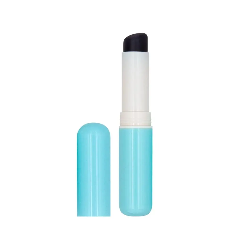 Pinceau de maquillage en silicone pour femme, portable, rétractable, plastique, brillant, fibre artificielle douce, rouge à lèvres