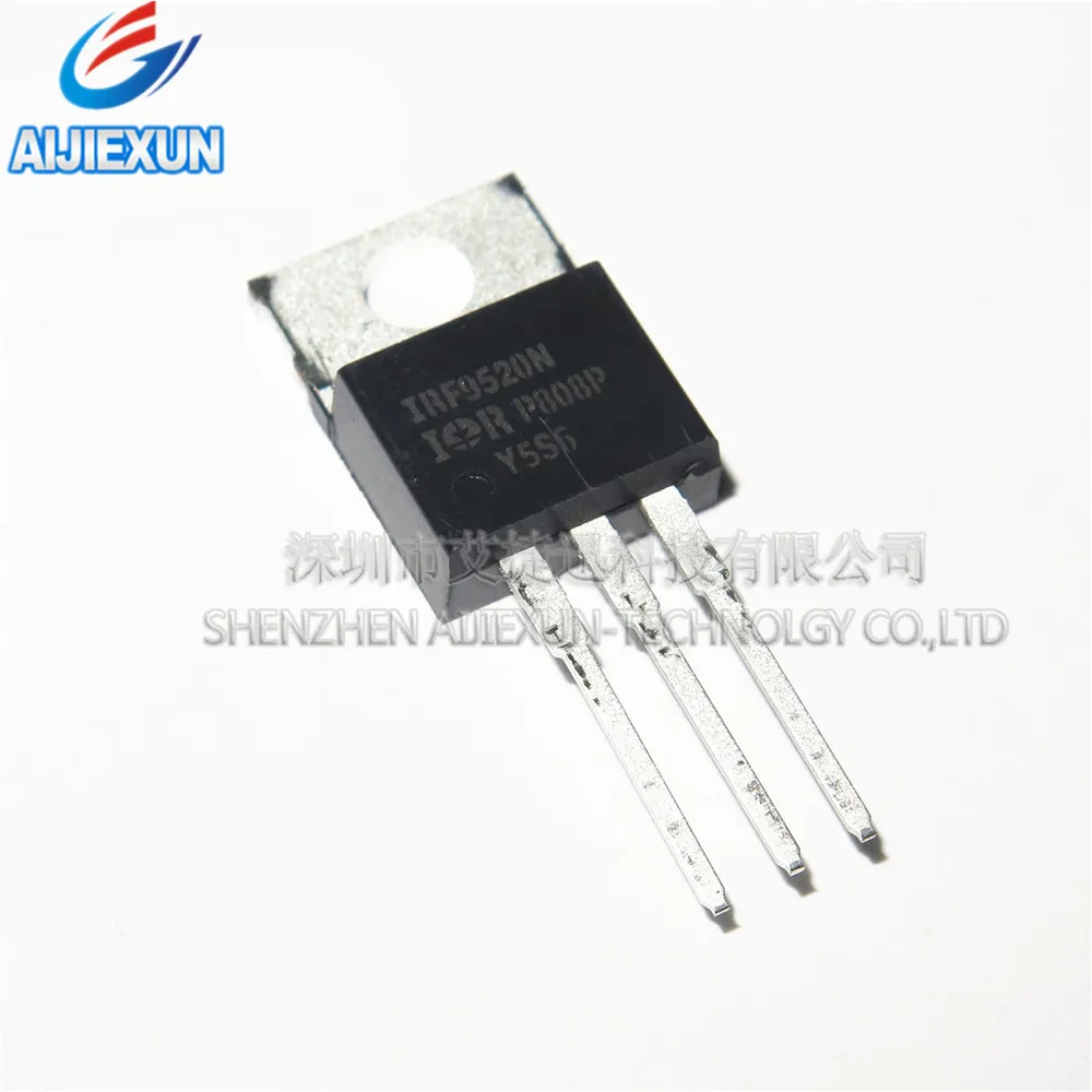 10Pcs IRF9520NPBF IRF9520N TO-220 HEXFET POWER MOSFET in stock 100%New and original