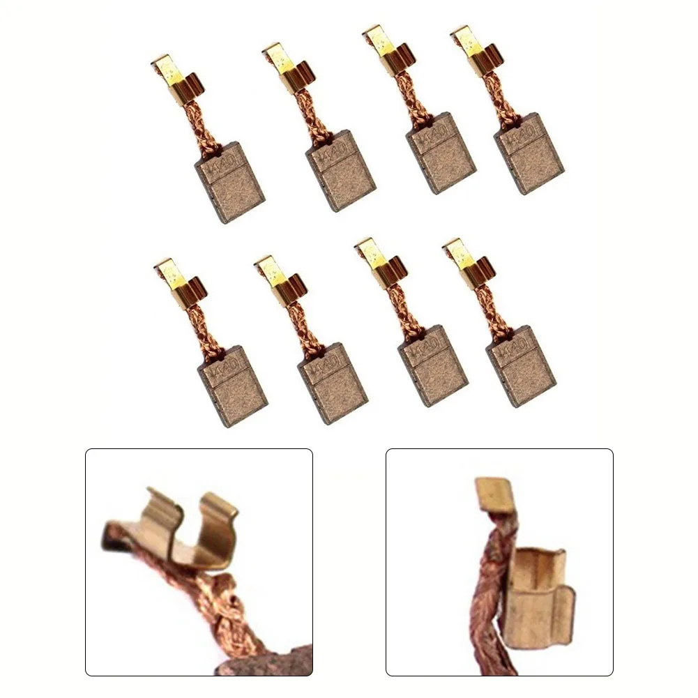 고품질 브랜드의 새로운 카본 브러쉬 8개 세트 CB440 전동 공구용 카본 브러쉬