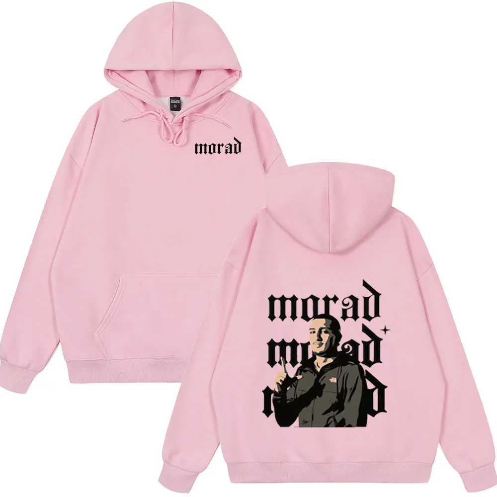 مغني الراب موراد MDLR جولة ألبوم ميرش ملابس رجالية عالية الجودة هوديس موضة الهيب هوب كم طويل بلايز الشتاء نمط الشارع الشهير #4