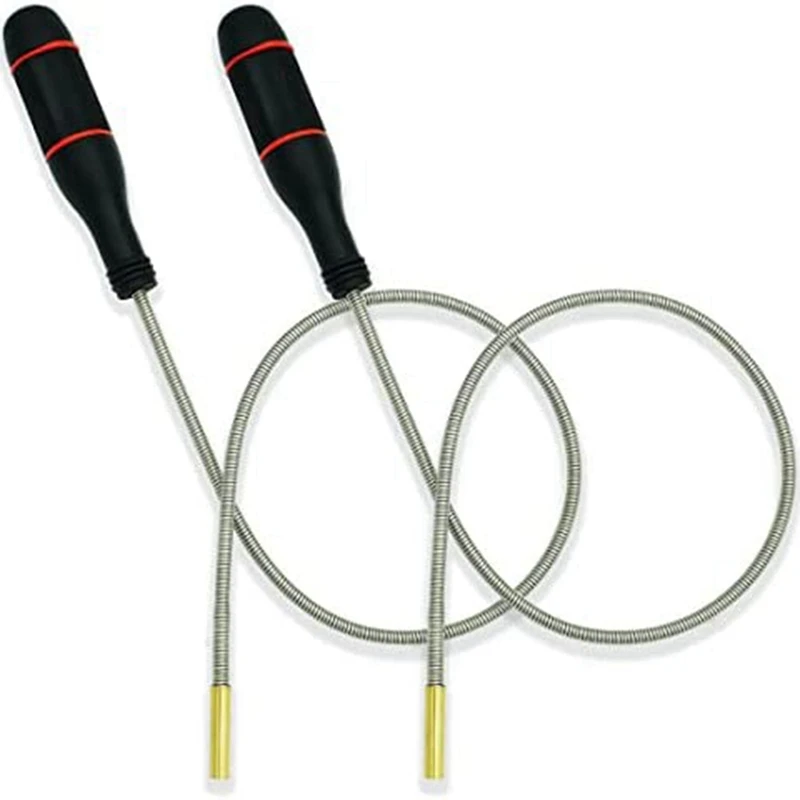 

8PCS Flexible Magnetic Pickup Tool, 23.6Inch Long Flexible Bend-It Magnet Snake Pickup, Bendable Magnetic Pickup 2LB