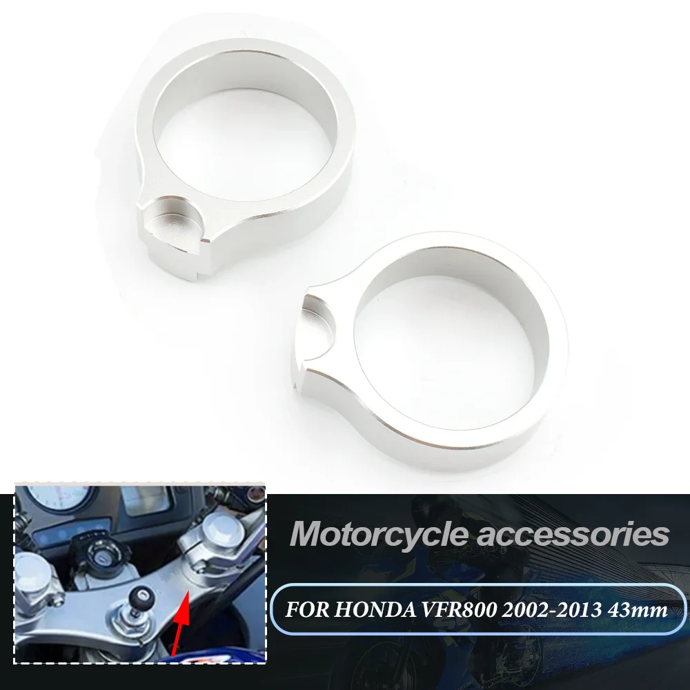 

Motorcycle Handle Risers 43mm Riser Mount Clamp Fork Bikes VFR800 VFR For Honda CBR1100XX Super Blackbird 43mm CBR600F CBR 600F