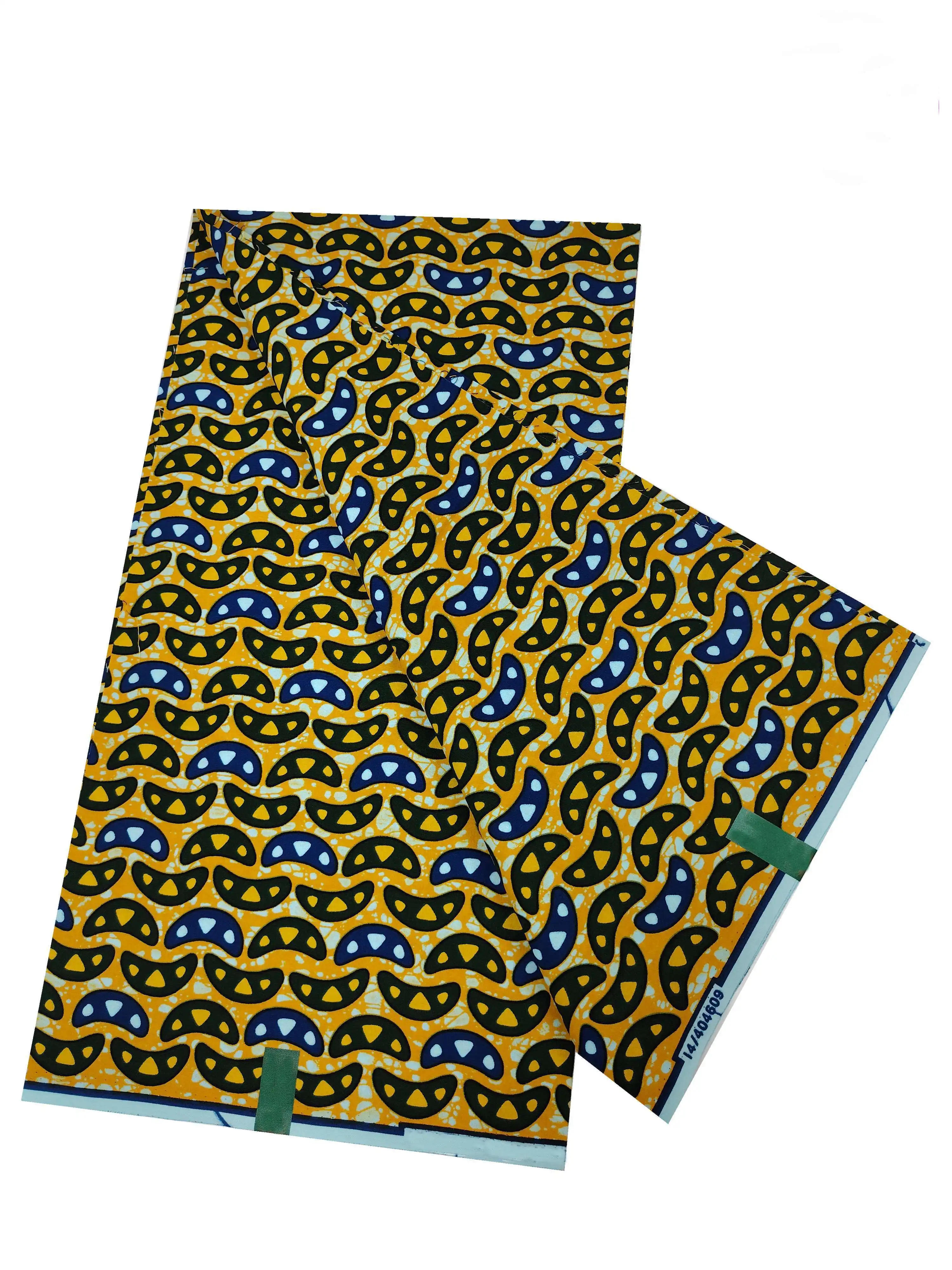 African Prints Fabric 2024 New Wax High Quality Cotton Wax Fabric 6Yard Ankara Wax Real Nigerian Wax For Party Dresses 6 Yards