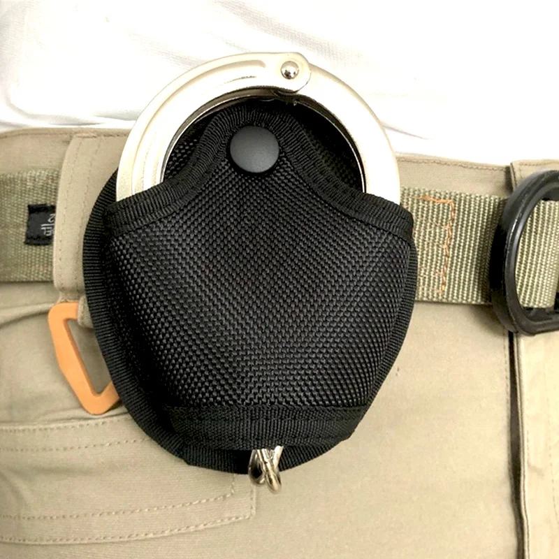 

Универсальная сумка-держатель для наручников, тактическая поясная сумка с карманами для занятий спортом на открытом воздухе, быстросъемная сумка для наручников, Магнитная сумка, тактические аксессуары