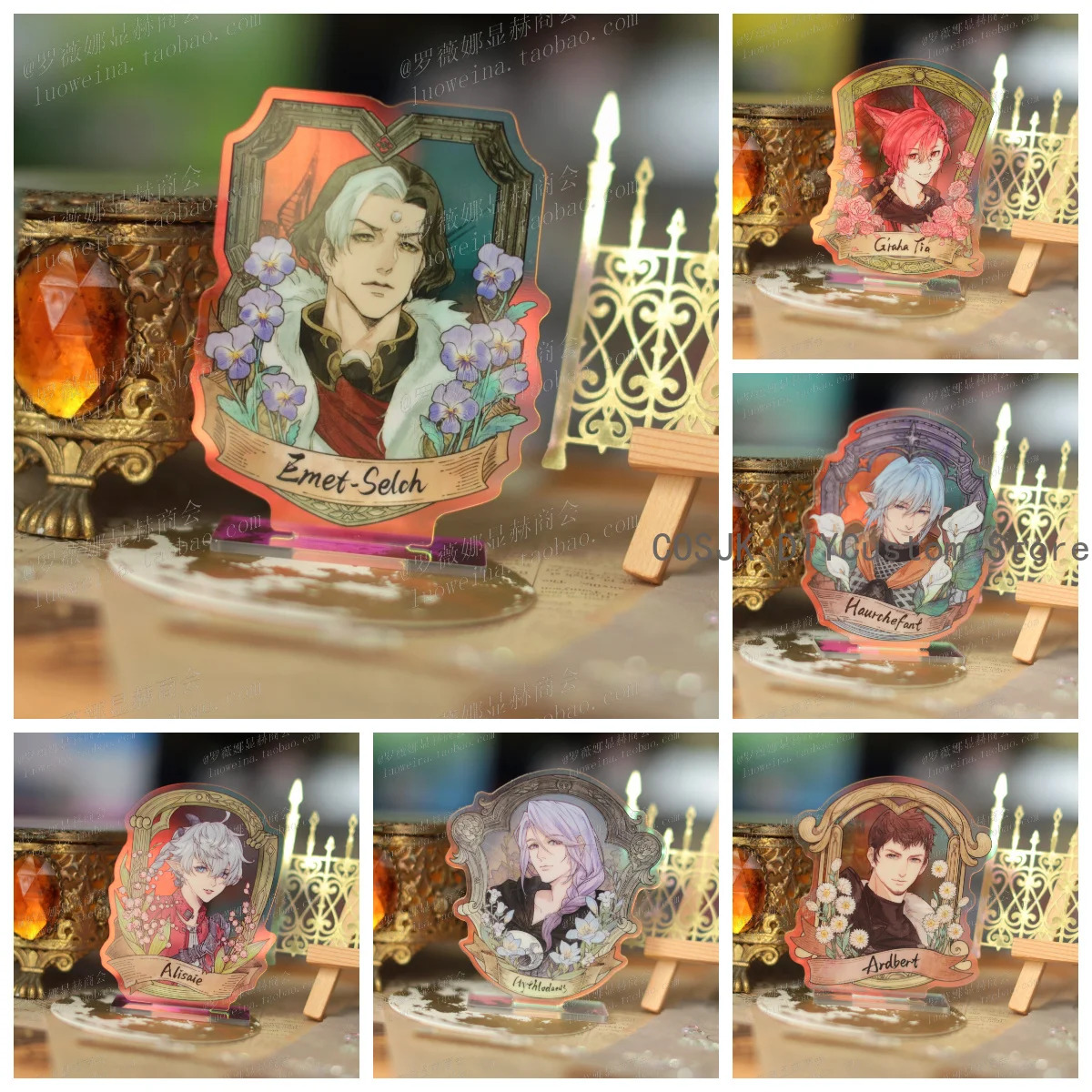 Game G'raha Tia‌ Crystal Exarc - đánh giá và giá Zenos Anime Cosplay