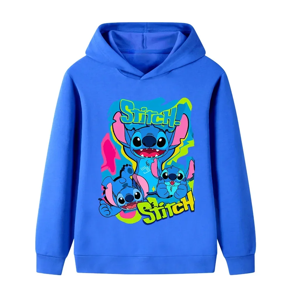 جديد أزياء الأطفال الدافئة الخريف والشتاء في الهواء الطلق عارضة قمم ديزني غرزة الكتابة على الجدران طباعة الفتيان والفتيات مقنعين البلوز