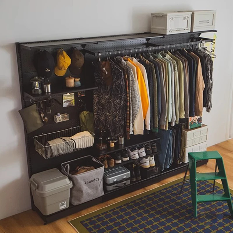 Particiones de almacenamiento, organizador de guardarropa, ropa portátil para dormitorio, sala de estar, armario, estantes, muebles Ropero Lounge Suite
