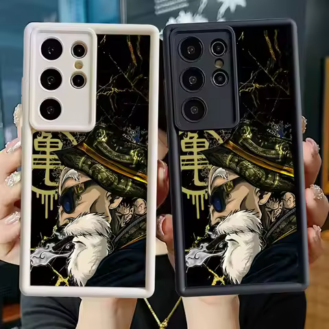 Dragon Ball Trend Roshi Soft Cover Case for Samsung Galaxy S23 FE S20FE S22 S24Ultra S24 Plus S25+ S21 S25 Ultra