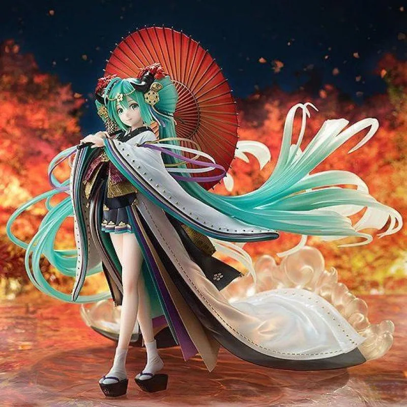 Hatsune Miku hand-made blind box mermaid cartoon surrounding antique girl ornaments decorative holiday gift dolls. 