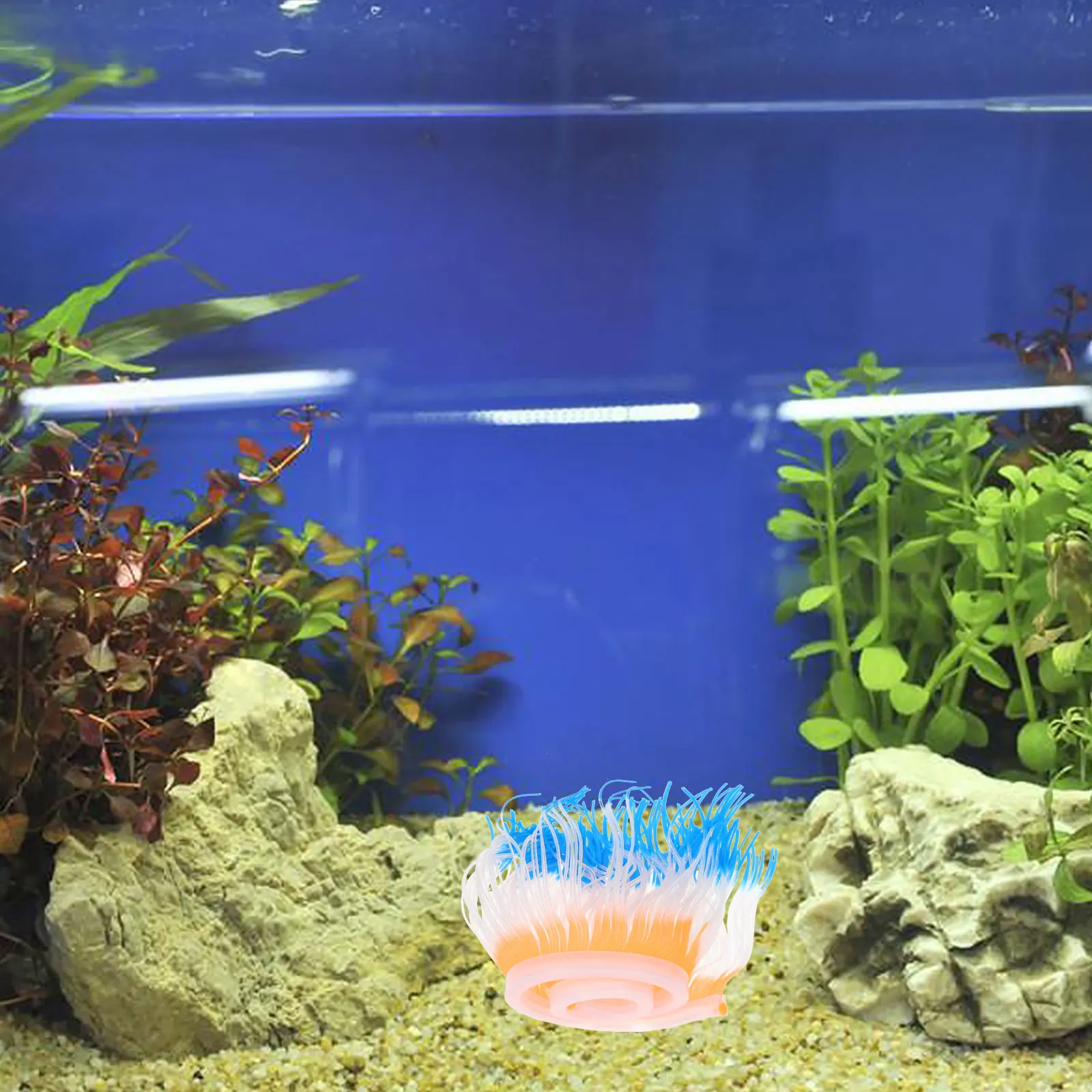

Luminous Clump Ornament LED Fake Plant for Fish Tank Aquarium Vivid Simulated Sculpture Safe Resin Accessory DecorativeAquarium