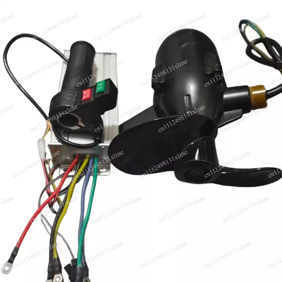 Brushless electric motor, motor thruster, 12 to 36 volts