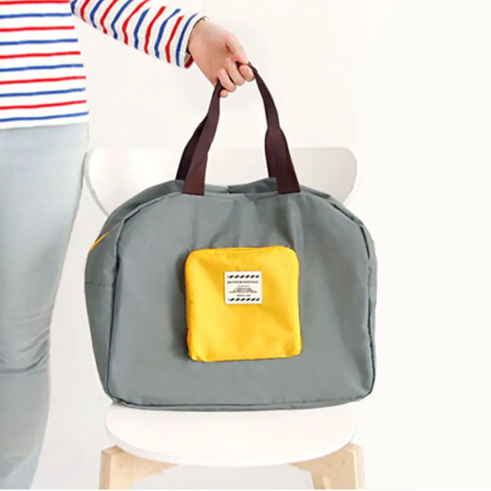 Maleta Unisex para hombre y mujer, organizador de ropa interior, bolsa con asa superior, bolsa de equipaje de viaje, bolsos de mano, bolsas de almacenamiento plegables