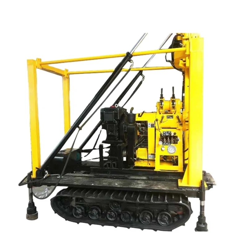 YG Mine Exploration Core Drilling Rig Machine Water Well Drilling Rig Machine Rock Breaking Bore Hole Crawler Core Drilling Rig