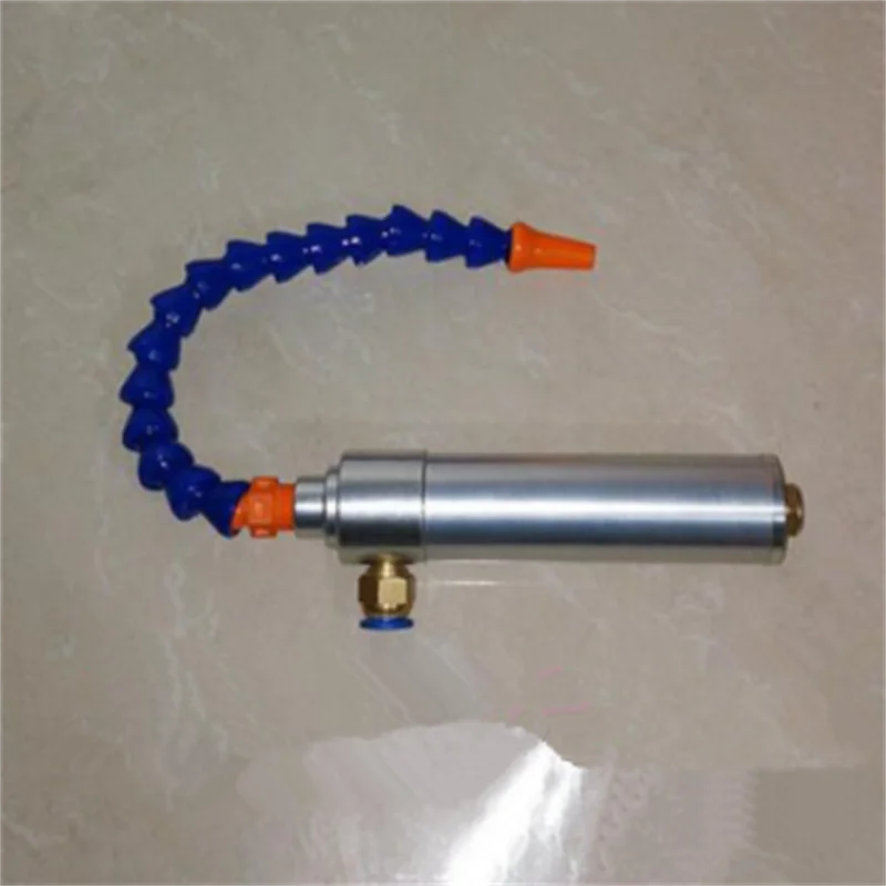 

1PC Vortex Hot and Cold Air Dry Cooling Gun Cabinet Cooler With Heatproof Cover Flexible Tube 175mm Aluminum Alloy