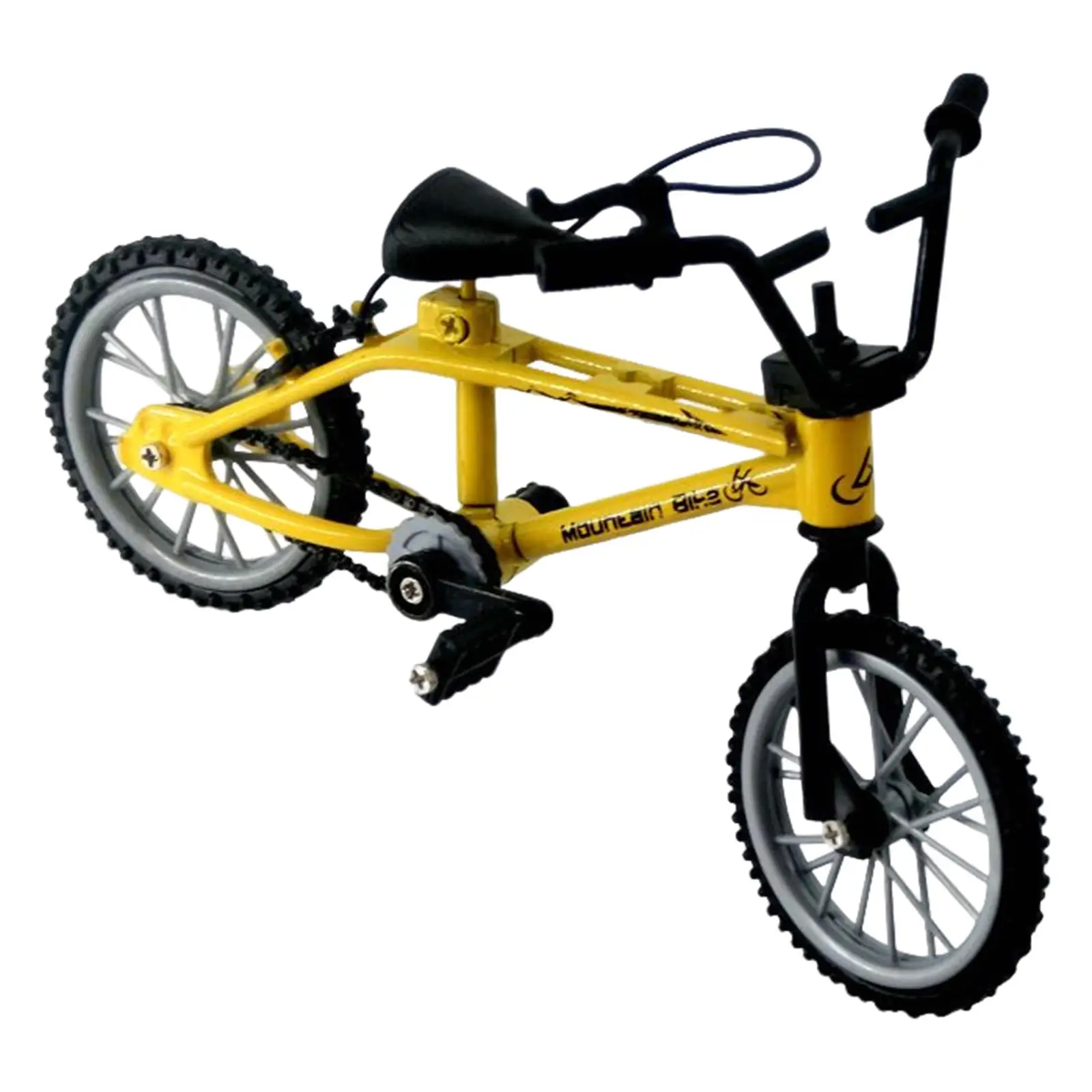 1:18 Scale Mini Bicycle Model Mountain Bike Model for Home Table Ornaments