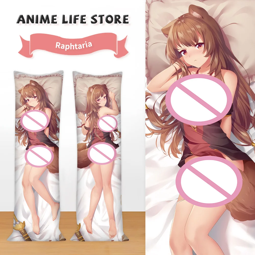 Dakimakura Anime Raphtaria Pillowcase Hugging Fullbody Otaku Bedding Pillow Cushion Cover Anime Pillowcases Room Decoration