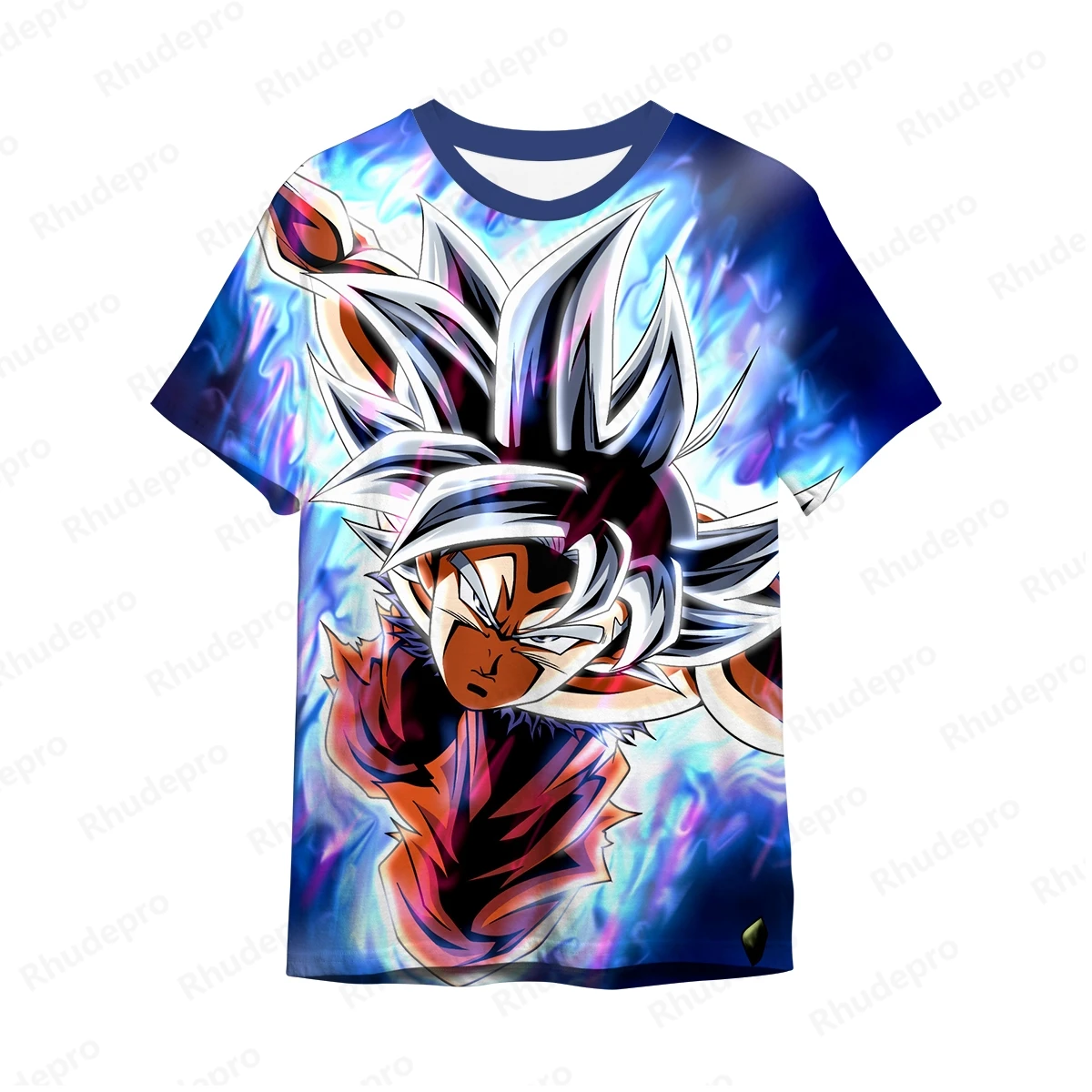 2024 Men's T-Shirt Y2k Clothes Goku Oversized Streetwear Hip Hop Shirts Children's Tops 5XL Gift New Trend T-shirts