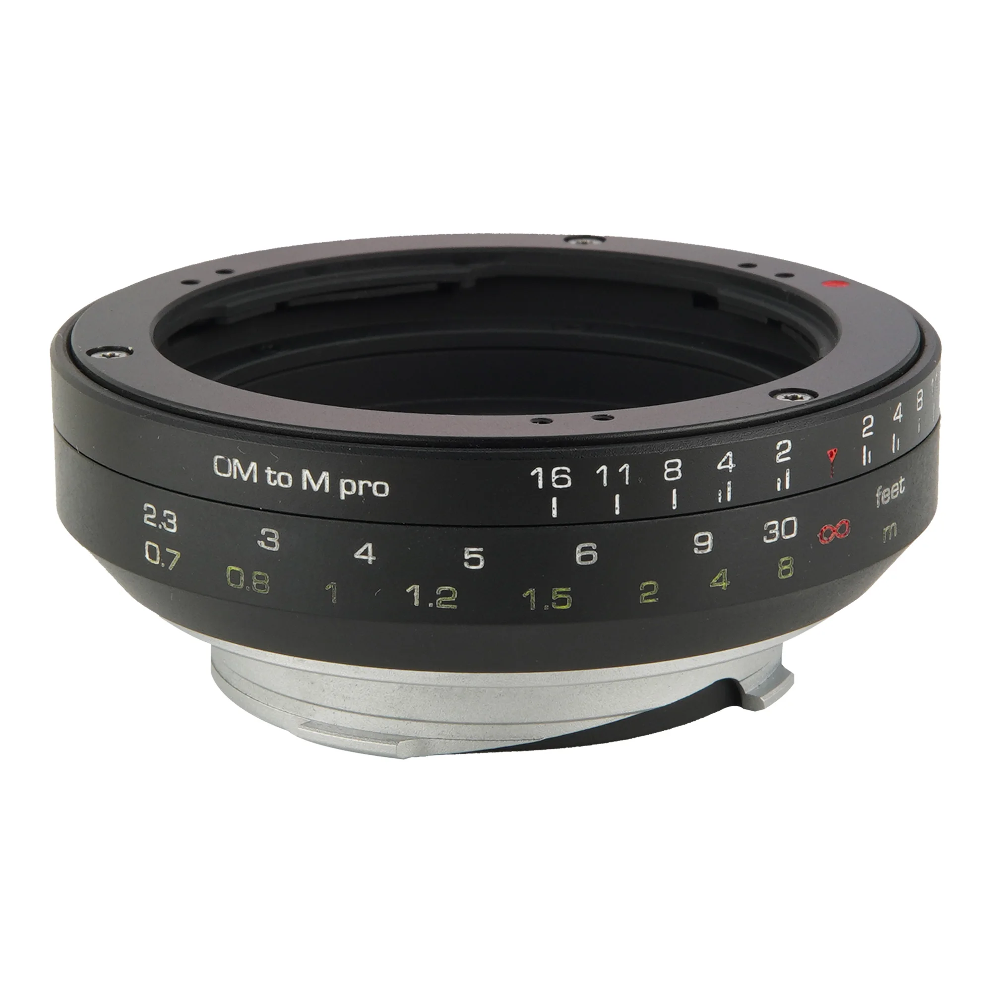 حلقة محول تركيب عدسة XPIMAGE OM إلى M متوافقة مع عدسات Olympus OM إلى Leica M Cameras Rangefinder Focus #1