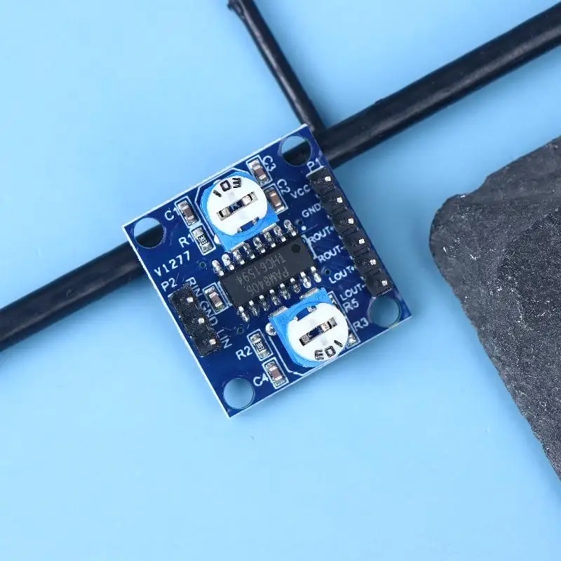 1/3 قطعة 5Wx2 PAM8406 مضخم رقمي وحدة مجلس D مكبر للصوت مجلس ستيريو وحدة صوت مع حجم الجهد #5