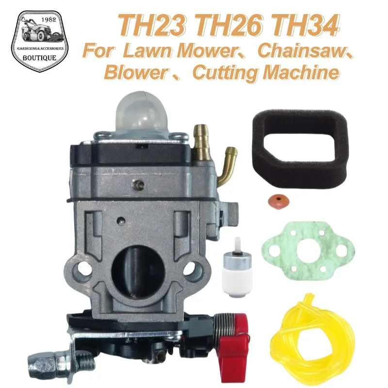 

Carburetor Replacement Parts Fit for Kawasaki TH23 TH26 TH34 23CC 25CC 26CC 33CC 35CC Hedge Trimmer Cutter Blower Carb