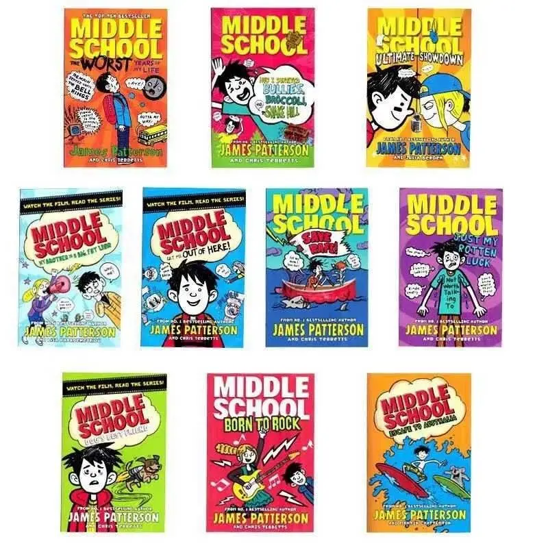 Going to school is not easy. Middle School - The Hell of High School Life A Novel of Campus Growth  10 Volumes