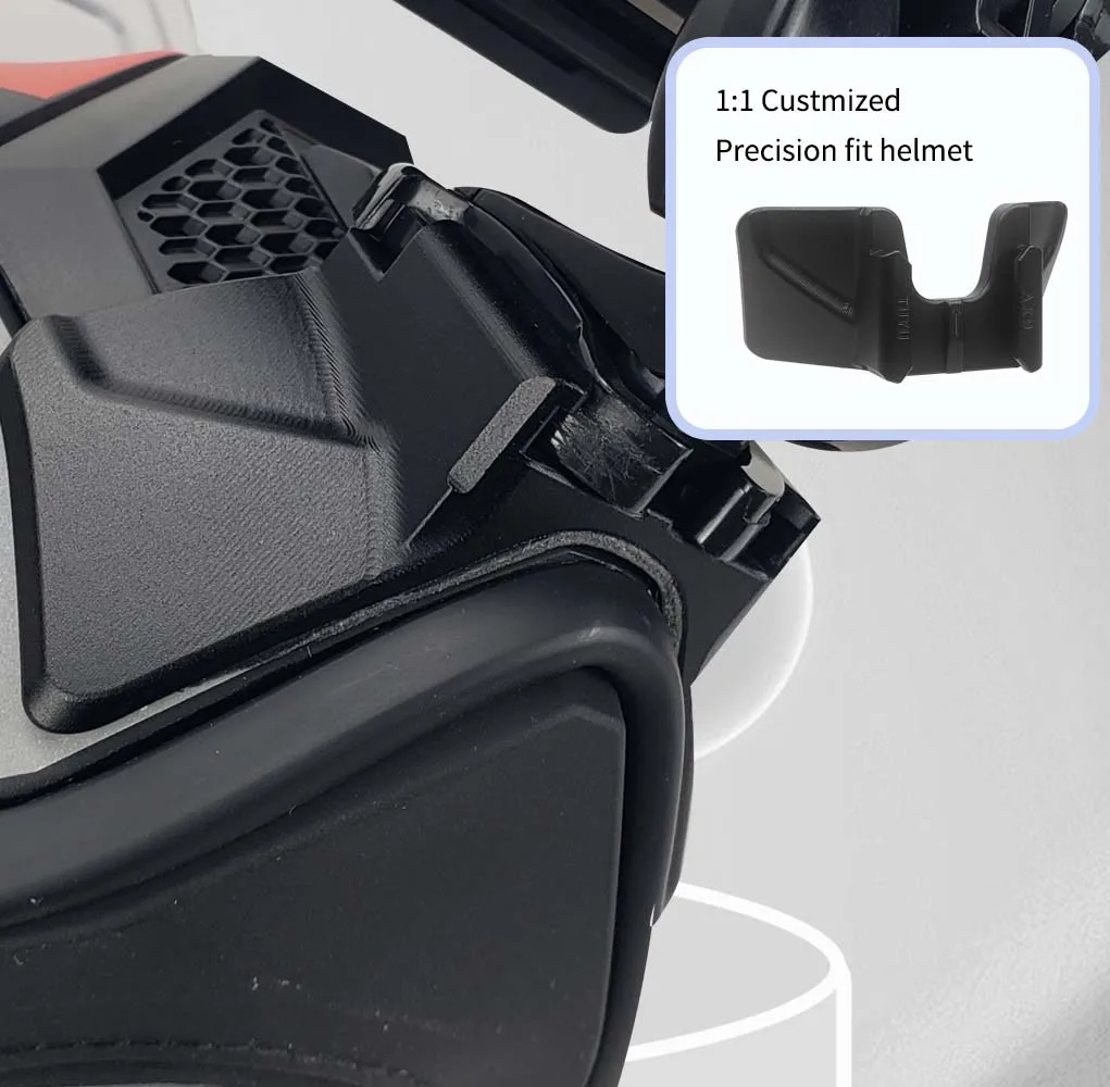 TUYU AGV AX9 Customized Helmet Aluminium Chin Mount for GoPro Hero9 10 11 12 13 Insta360 X4 X3 Ace pro DJI Action 5pro 4 3Camera