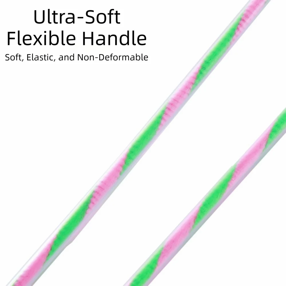 Creative Felt Kitten Cat Teaser Stick Flower Leaf Shaped Long Stick Cat Teaser Rod Teaser Cat Wand Interactive Playing