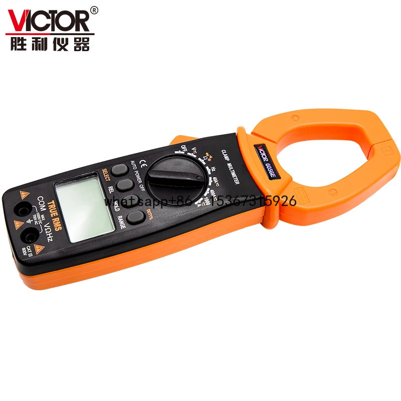 VICTOR 6056E 200mV-1000V 40A/400A/1000A true rms ac dc clamp meter