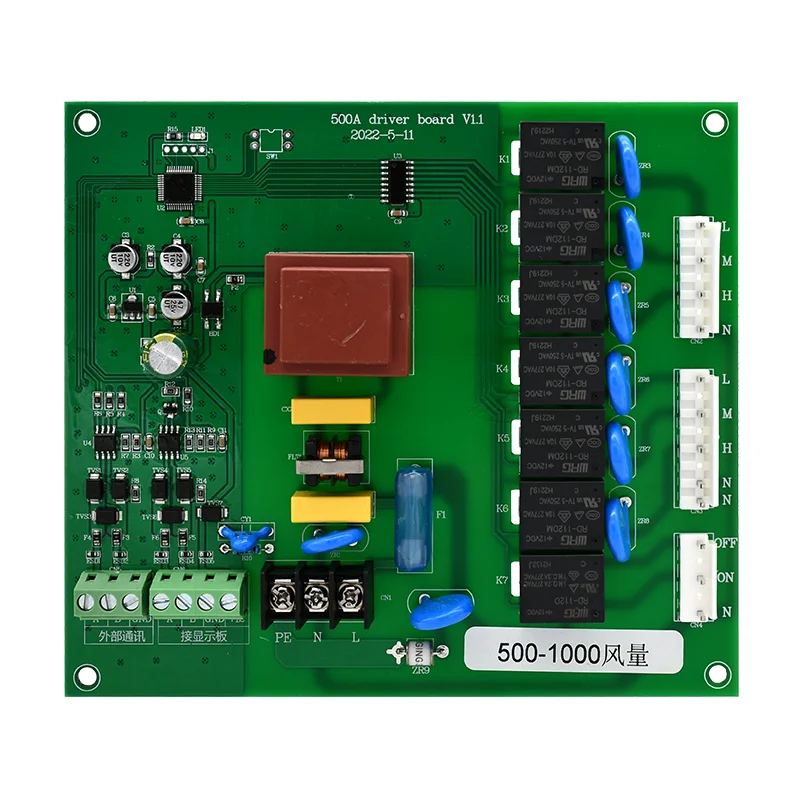 

Плата управления вентилятором и воздушным клапаном для систем вентиляции AC220V с поддержкой RS485 Modbus