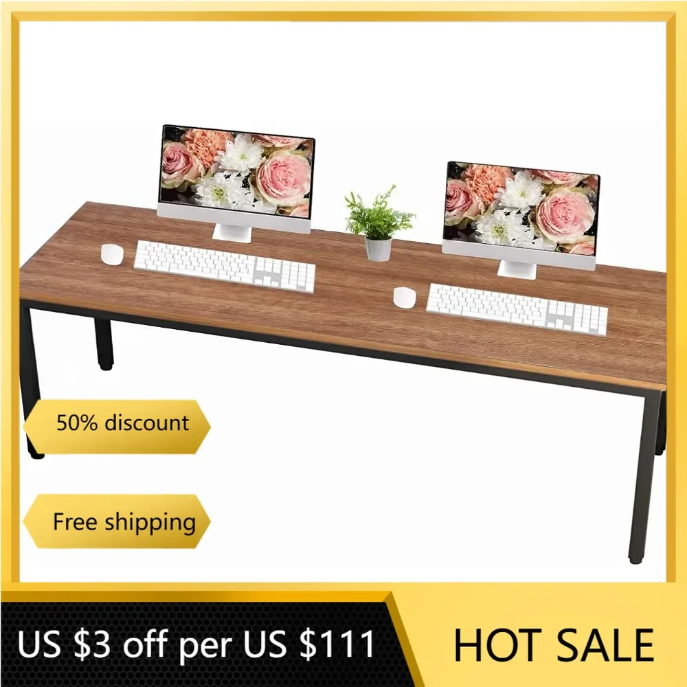 

Sleek and Sturdy 36X72 Inches Computer Desk - Perfect for Work and Study Camping Table Dining Outdoor Furniture