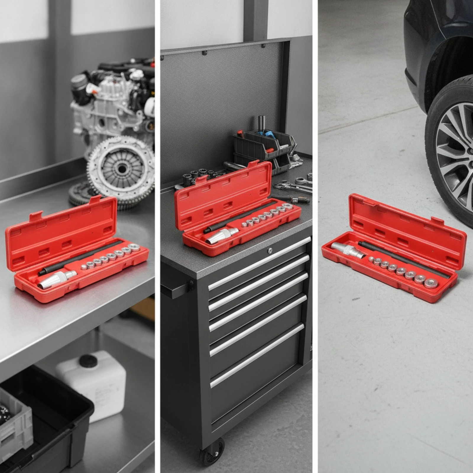 Auto Repair Shop In - طقم محاذاة القابض مع حقيبة، أداة