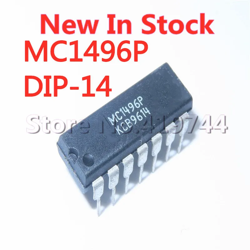 5PCS/LOT MC1496P MC1496 MC1496BP DIP-14 Balanced Modem In Stock NEW original IC