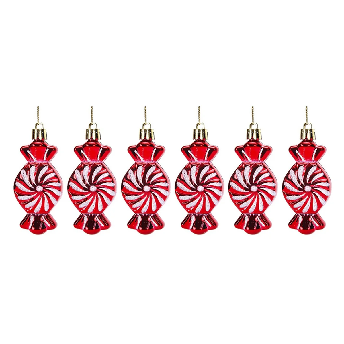 A71P Red Christmas Tree Decoration Pendant Accessories Wedding New Year'S Window Decoration Pendant,Sunflower Flat Candy