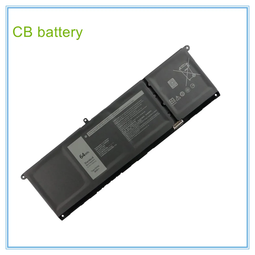 

15.2V 64Wh Laptop Battery TN70C JGCCT N9XX1 TN70C XDY9K For 3510 3515 5410 5510 Series Latitude 3320 3420 3520 New
