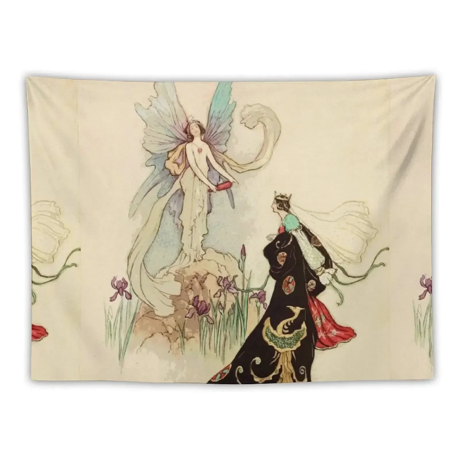 

The Fairy queen Tapestry Wall Art Luxury Living Room Decoration Tapestry
