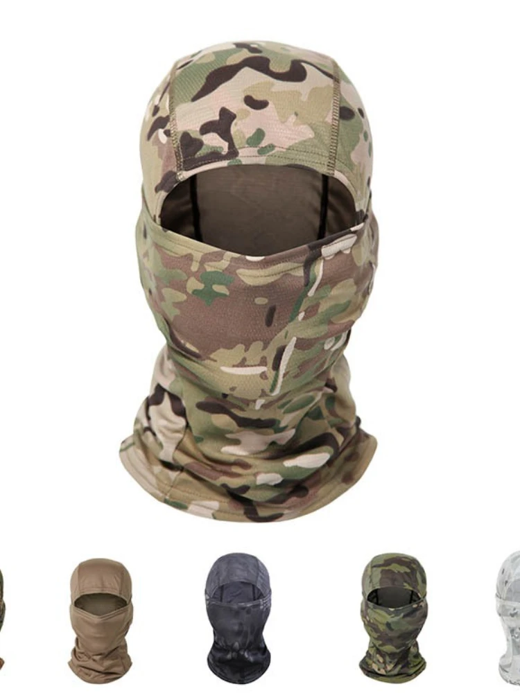 

New Cycling Full Face Mask Sun Protection Bicycle Balaclava Dust Proof Sarung Rider Toping Muka Headgear for Outdoor Rid Masque