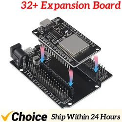 32 Development Board CH340C WiFi+Bluetooth Ultra-Low Power Dual Core 32-DevKitC-32 32 Expansion Board
