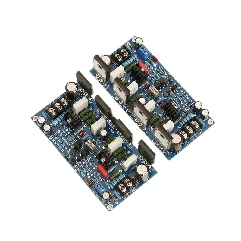 المزدوج DC35V 200 واط أحادية C5200 A1943 توشيبا أنبوب مضخم الصوت مجلس زوج واحد